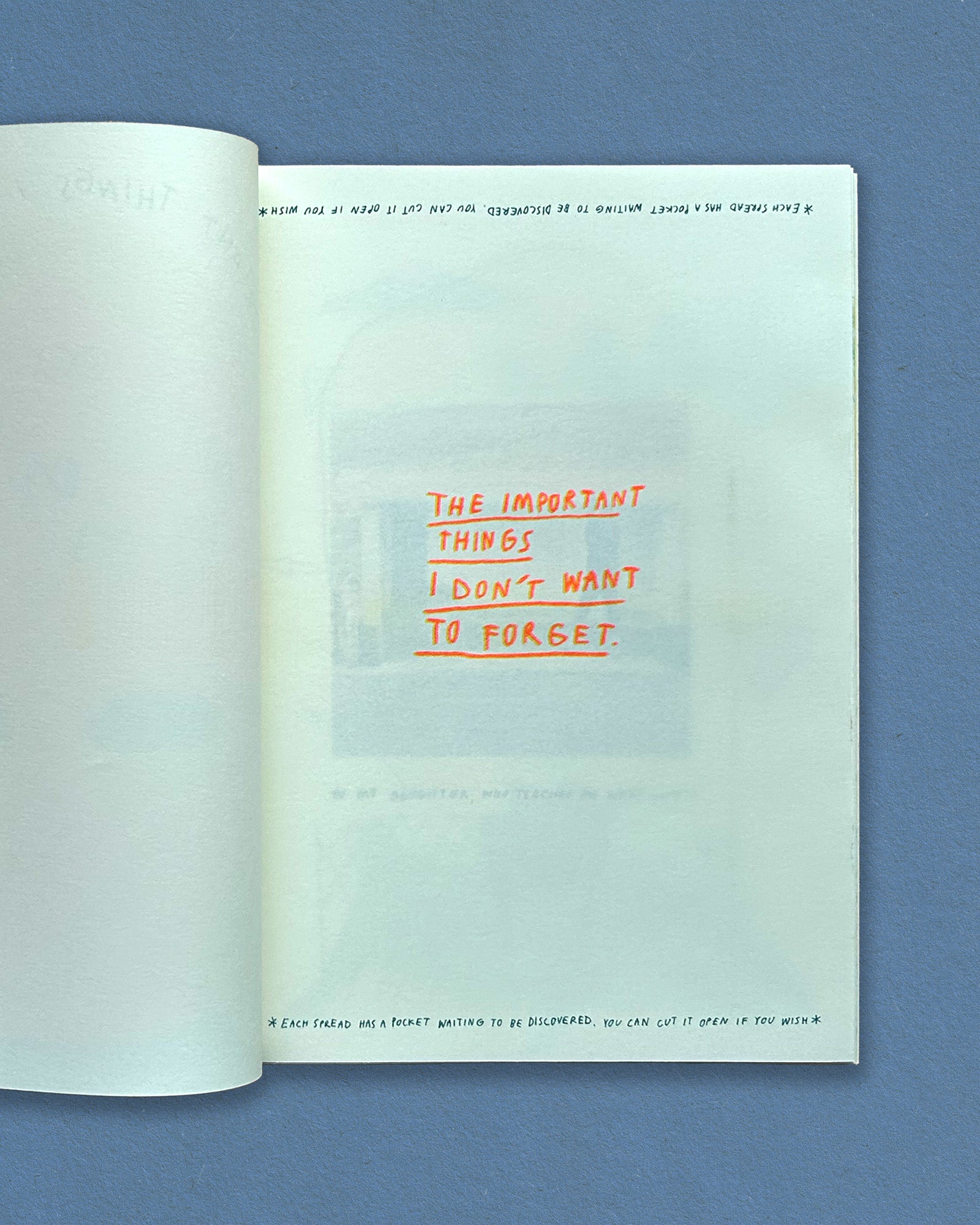 The Important Things I Don't Want To Forget - Agata Królak