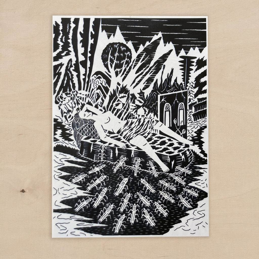 Languid Woman - Miroslav Weissmuller