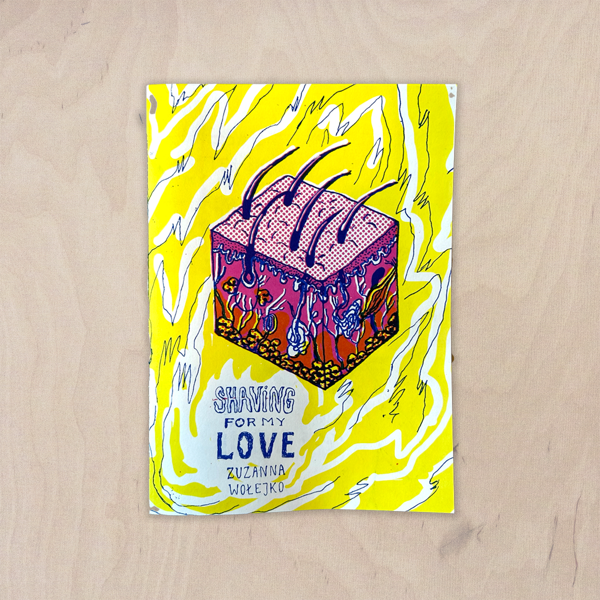 Shaving for my love - Zuzanna Wołejko