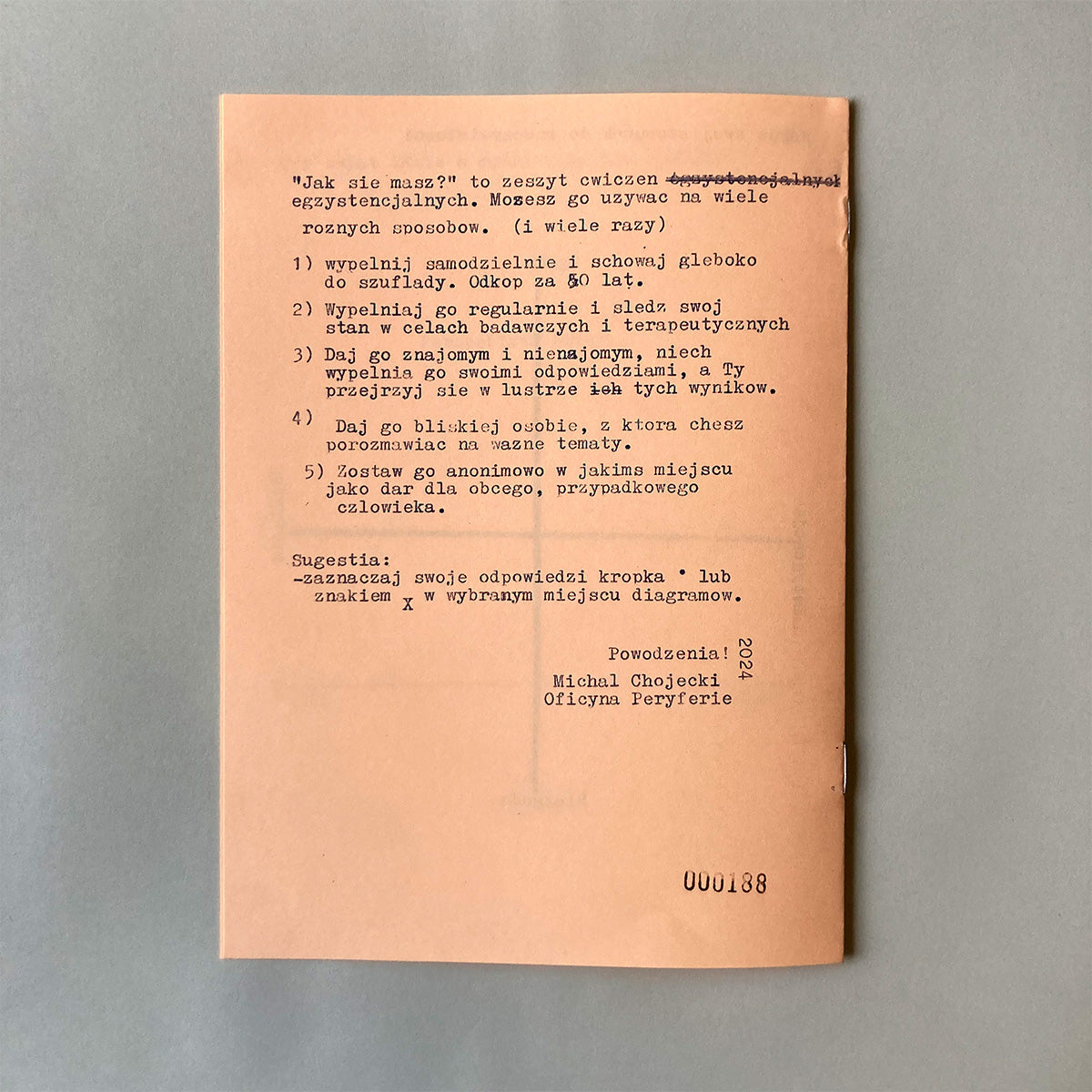 Jak się masz? Zeszyt ćwiczeń - Michał Chojecki