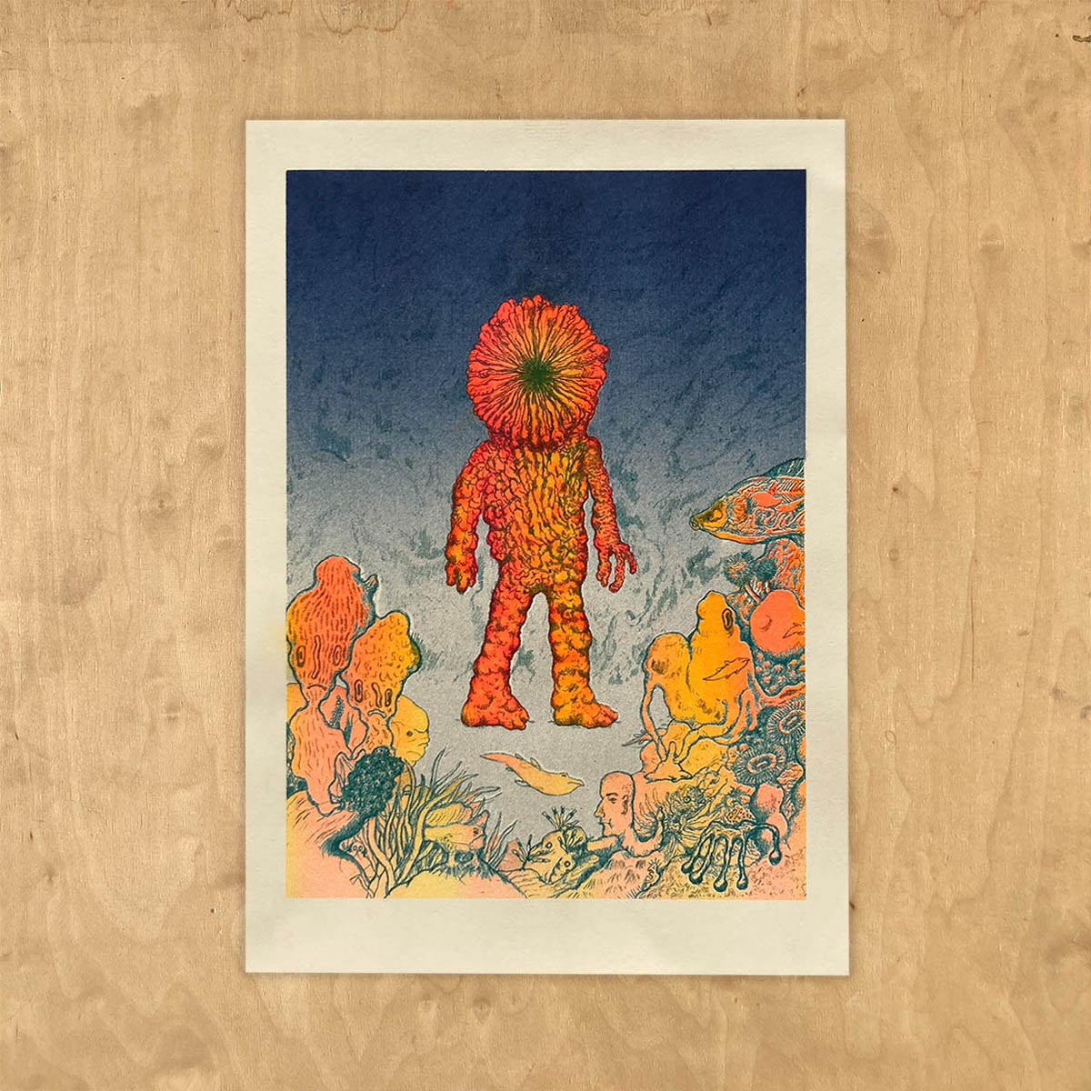 Journey of the octopus man - Zuzanna Wołejko